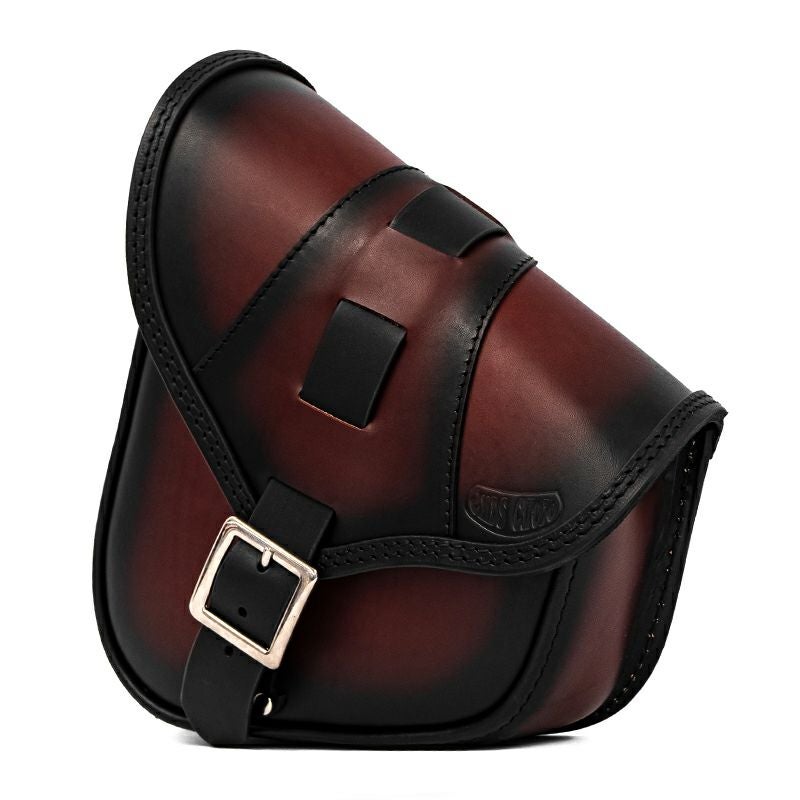 エンズクオイオ BOB Special レザー スイングアームバッグ (ツートーン・ダーク)2