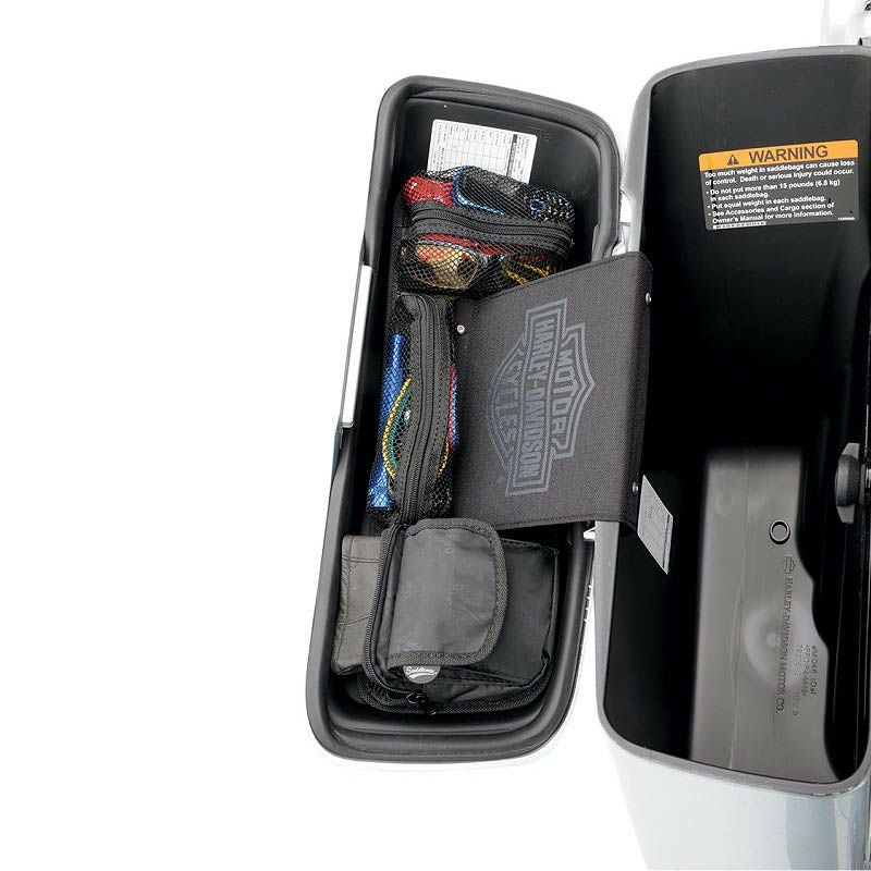 ハーレーダビッドソン サドルバッグオーガナイザーセット Saddlemen サドルバッグ・リッド・オーガナイザー FLD用 |ハーレー