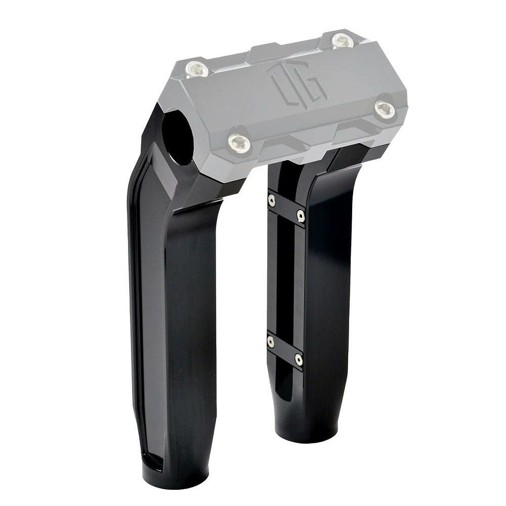 プルバックライザー 8.5インチ ブラック OG（オリジナルガレージモト）