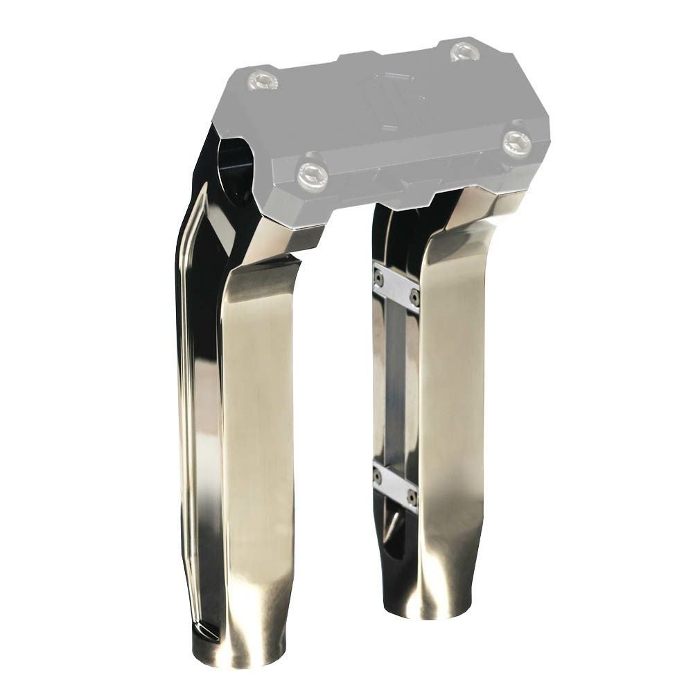 プルバックライザー 8.5インチ クローム OG（オリジナルガレージモト）