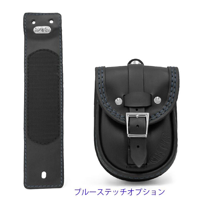  エンズクオイオ Smart レザー タンクバッグ (ブラック) M8 スポーツグライド7