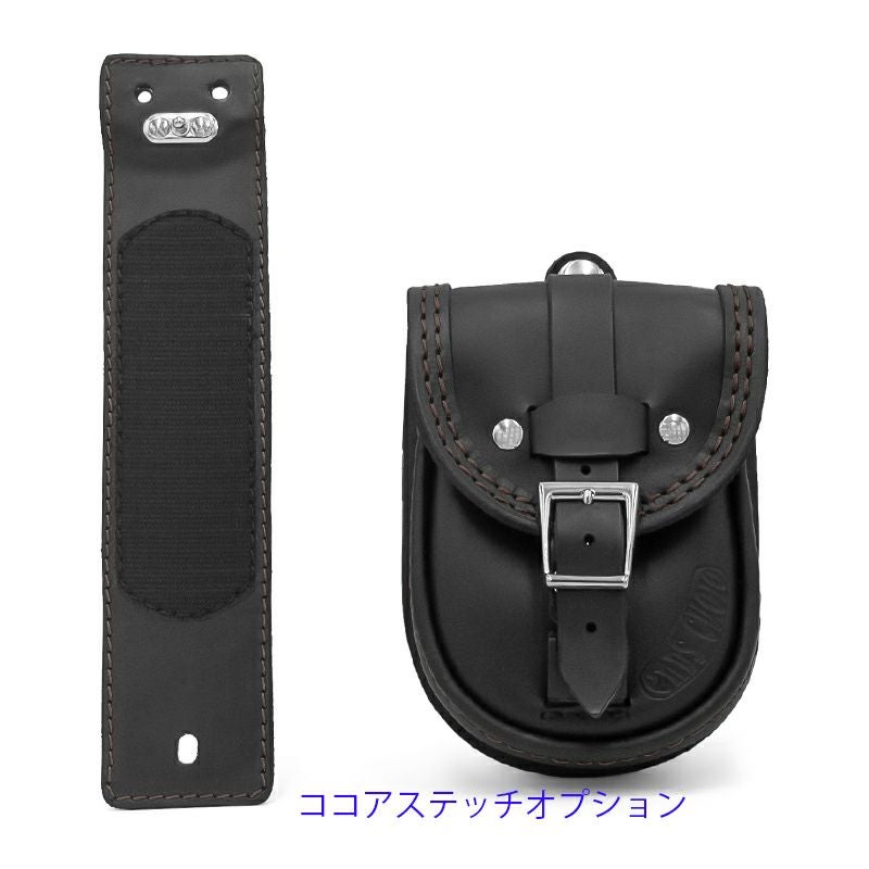  エンズクオイオ Smart レザー タンクバッグ (ブラック) M8 スポーツグライド10