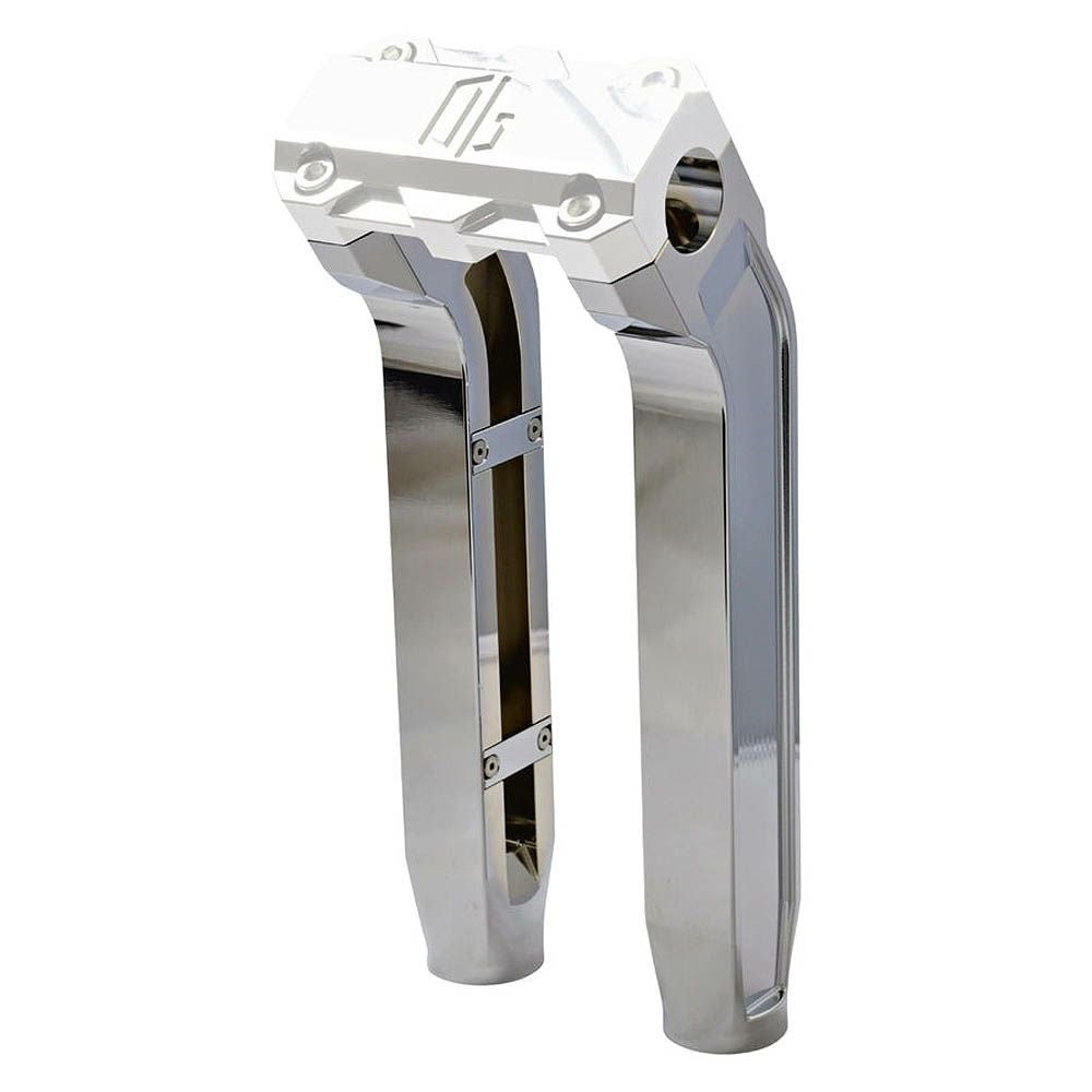 プルバックライザー 10.5インチ クローム OG（オリジナルガレージモト）