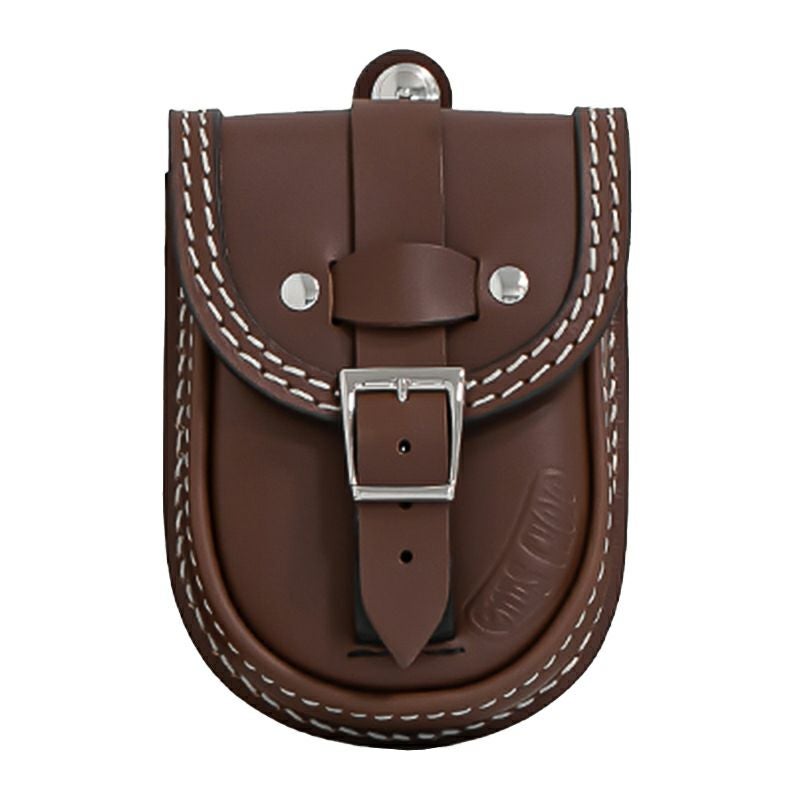 エンズクオイオ Smart レザー タンクバッグ (ダークブラウン) M8 ローライダー/S