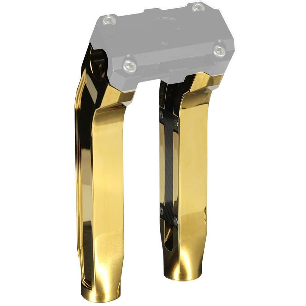 プルバックライザー 10.5インチ ゴールドメッキ OG（オリジナルガレージモト）