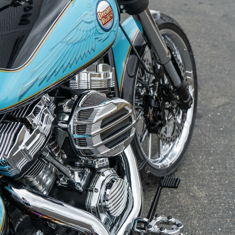 Arlen Ness SideKick エアクリーナー クローム RH975 ナイトスター