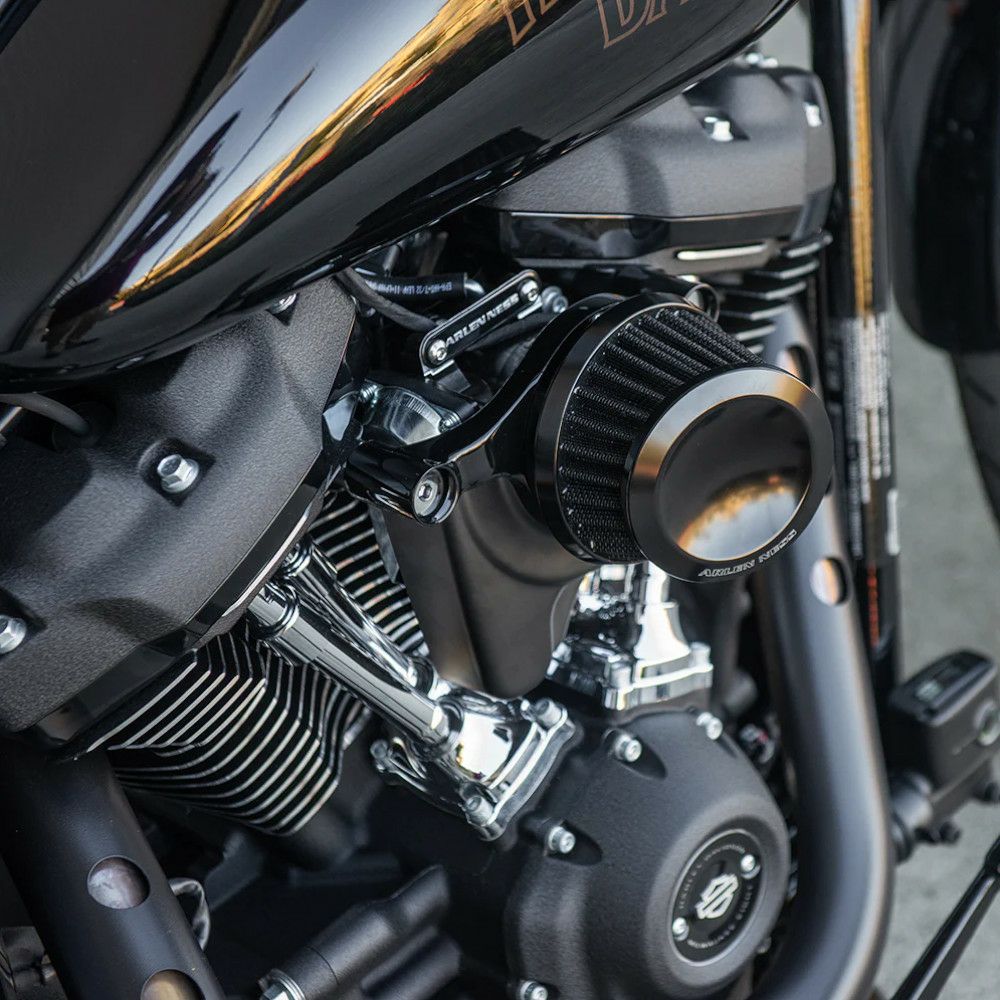 Arlen Ness Mini 22 エアクリーナー ブラック RH975 ナイトスター