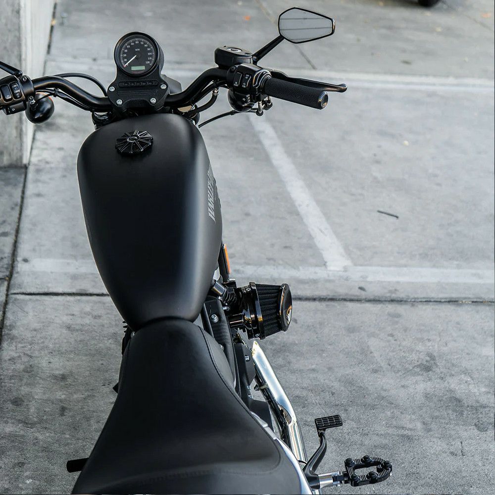 Arlen Ness Mini 22 エアクリーナー ブラック RH975 ナイトスター