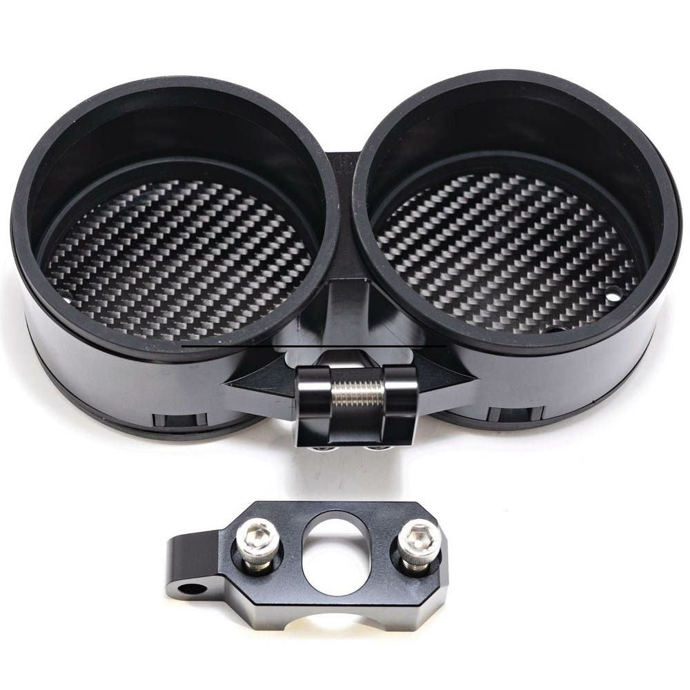 OGライザー用 デュアル メーターゲージ フロントマウント ブラック OG（オリジナルガレージモト） 2