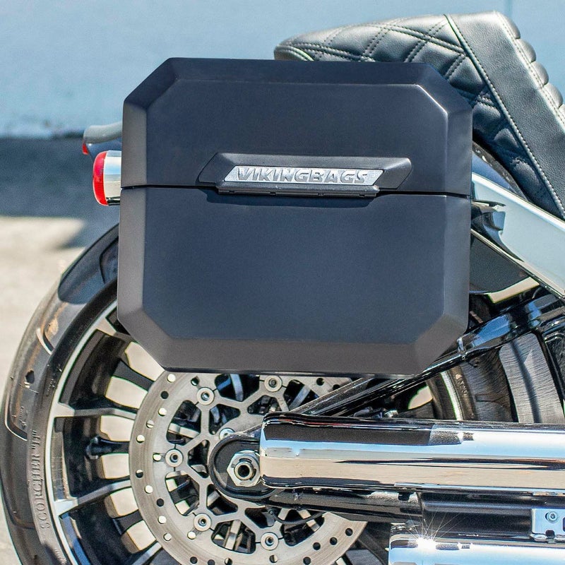  M8 ブレイクアウト Outlaw クイックマウント・スモール・サドルバッグ 10L 右用 (マットブラック)