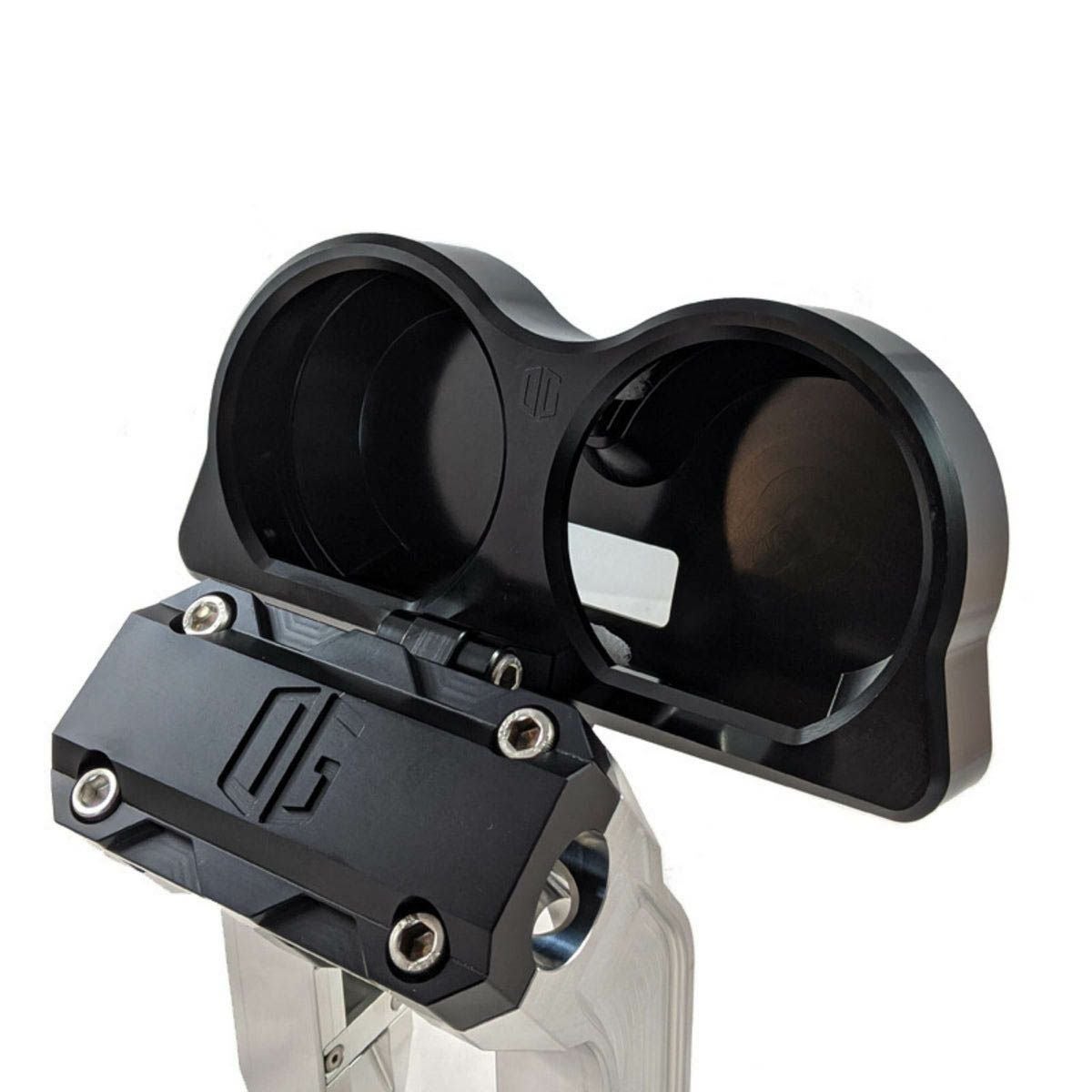 2015～2023 FLTR OGライザー用 デュアル メーターゲージ リアマウント ブラック OG（オリジナルガレージモト） 2