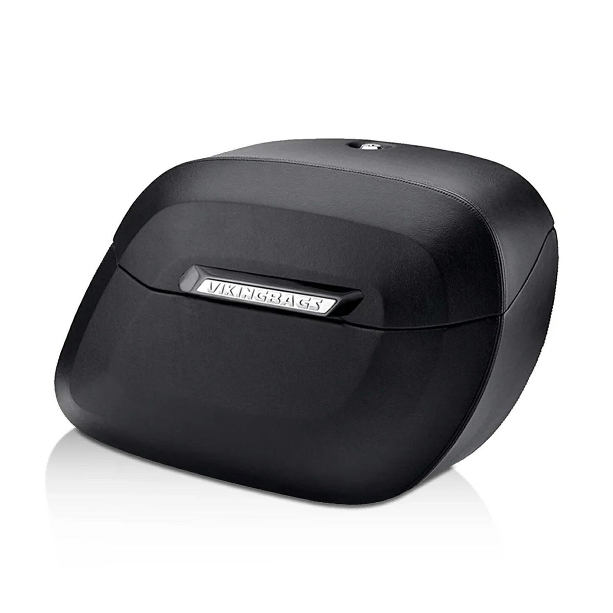 M8 ファットボーイ Lamellar Raven エクストララージ・サドルバッグ 40L (レザーラップ)2