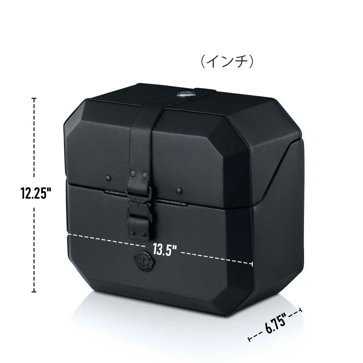 M8 ファットボーイ Outlaw クイックマウント・スモール・サドルバッグ 10L 左用 (レザーラップ)7
