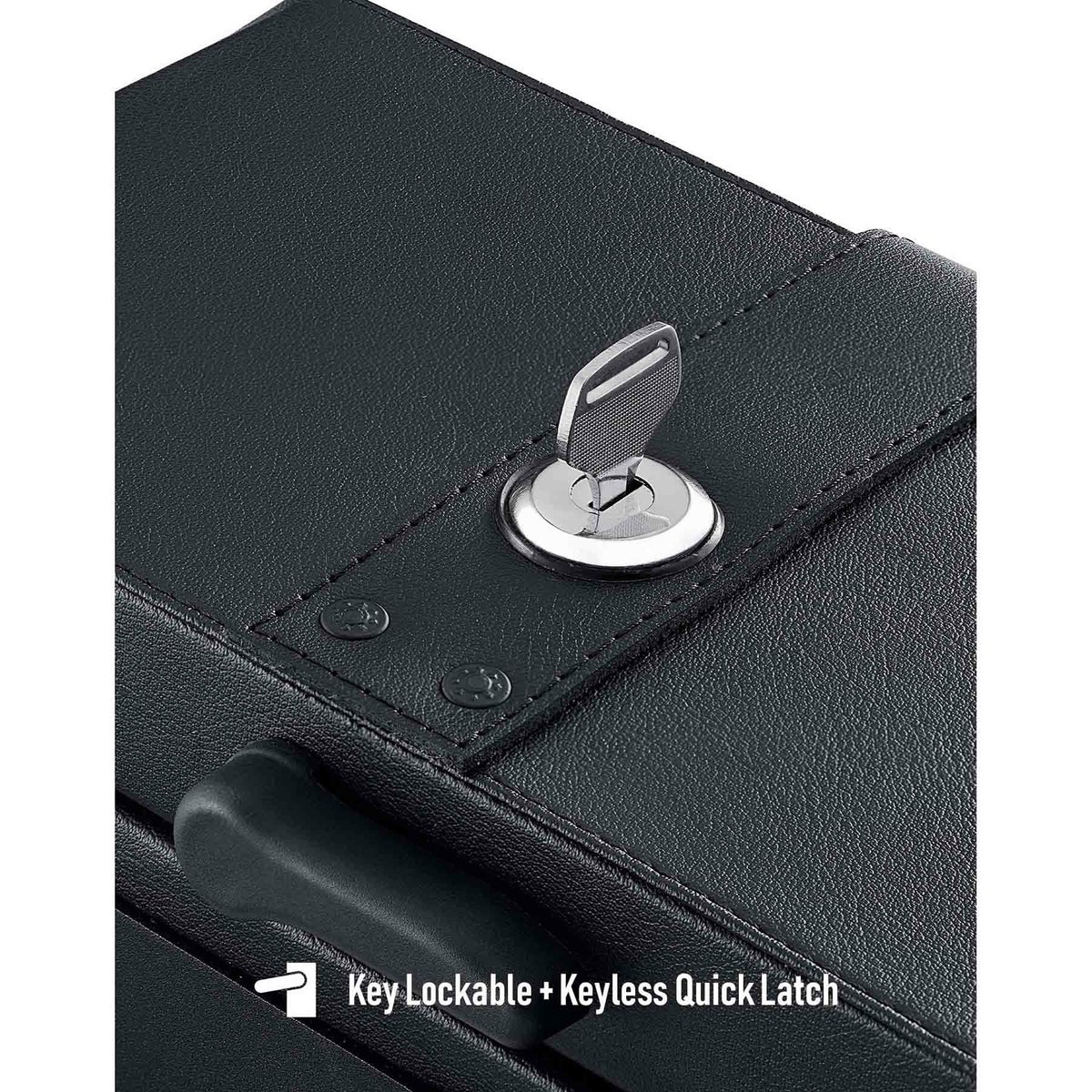 M8 ファットボーイ Outlaw クイックマウント・スモール・サドルバッグ 10L 左用 (レザーラップ)10