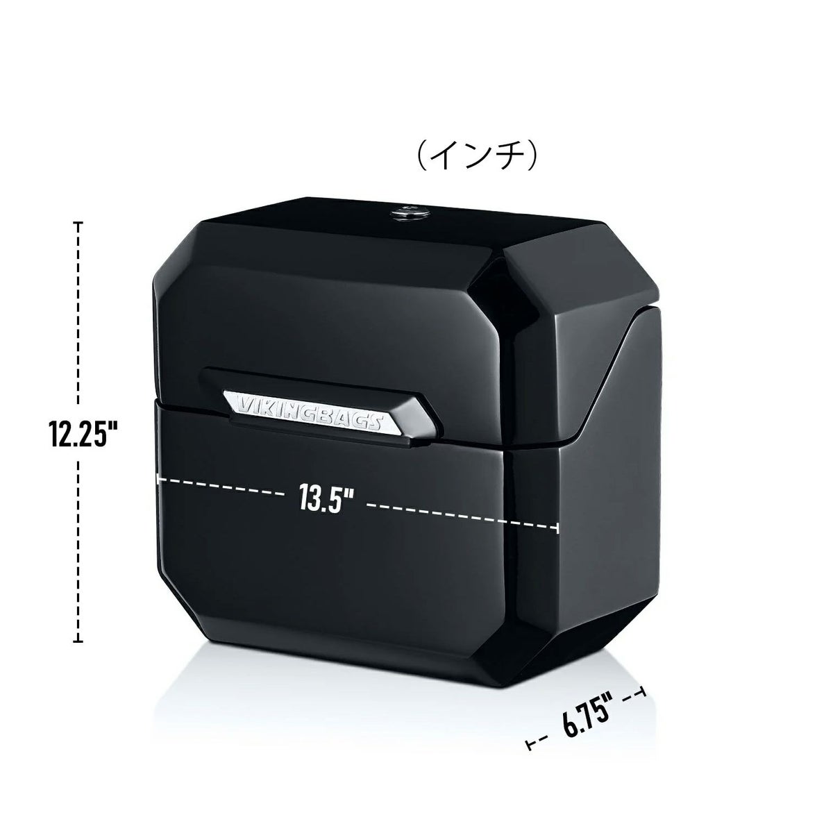 M8 ファットボーイ Outlaw クイックマウント・スモール・サドルバッグ 10L 右用 (グロスブラック)3