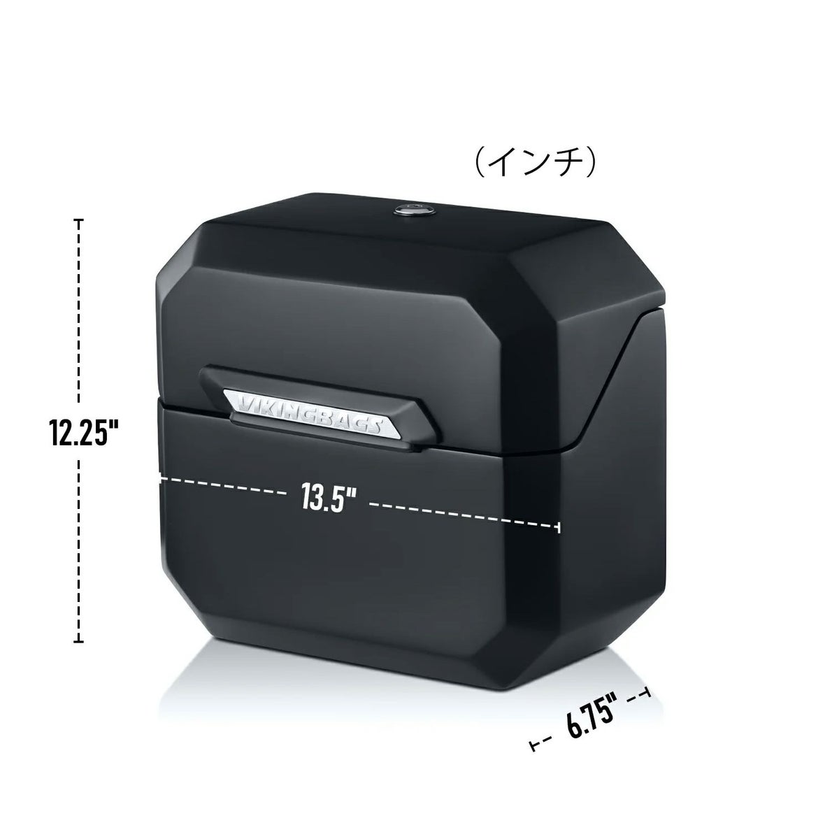 M8 ファットボーイ Outlaw クイックマウント・スモール・サドルバッグ 10L 右用 (マットブラック)7