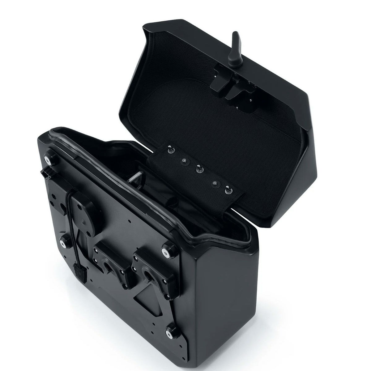 M8 ファットボーイ Outlaw クイックマウント・ミディアム・サドルバッグ 15L 左用 (マットブラック)6