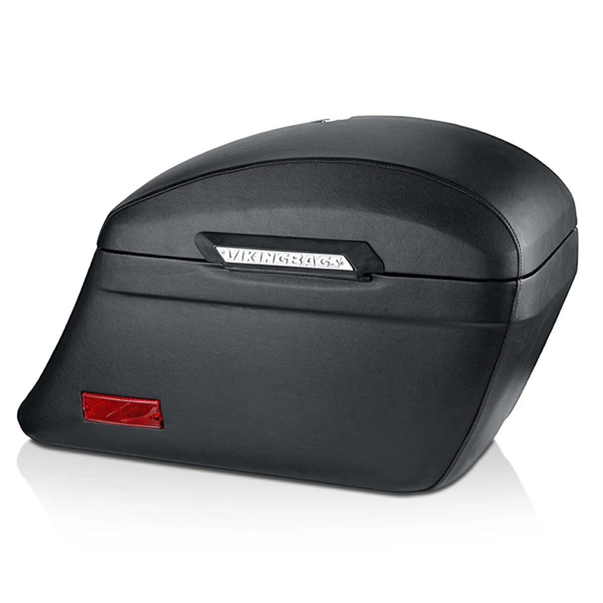 M8 ファットボーイ Lamellar Stallion エクストララージ・サドルバッグ 44L (レザーラップ)3