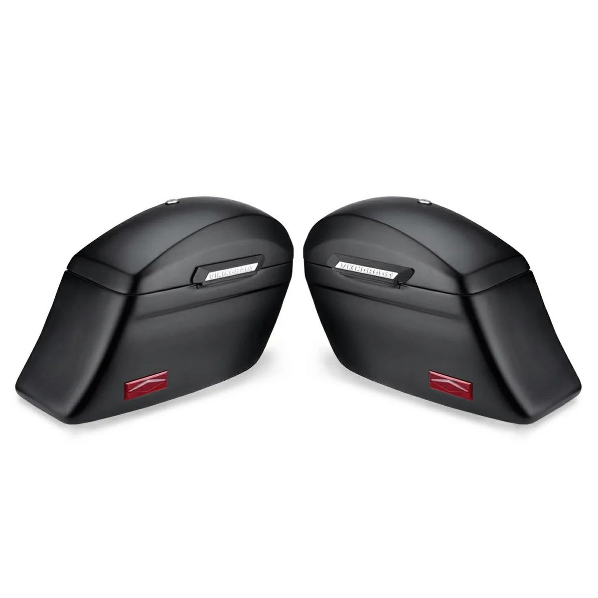 M8 ファットボーイ Lamellar Stallion エクストララージ・サドルバッグ 44L (マットブラック)3