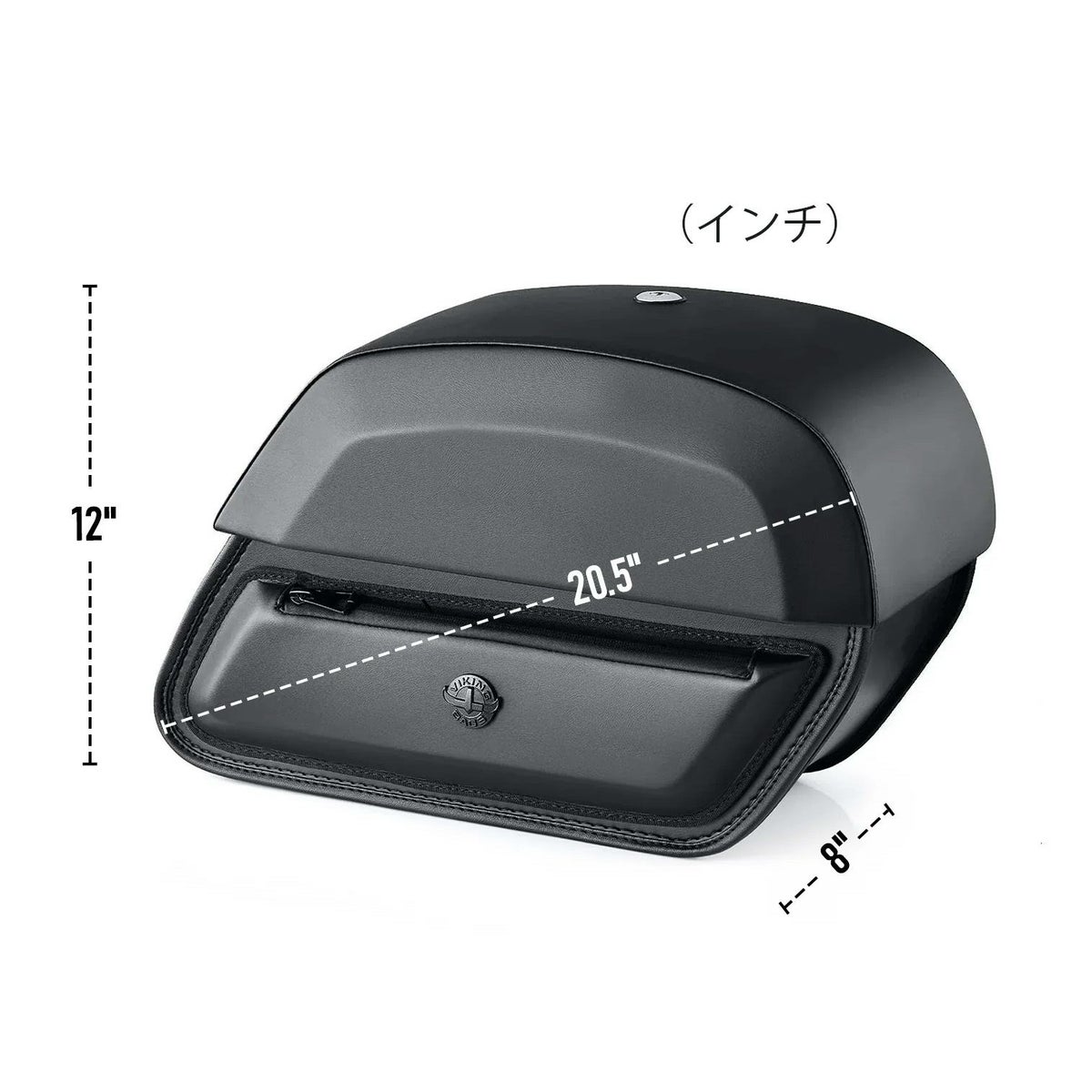 M8 ファットボーイ Pantheon クイックマウント・ミディアム・サドルバッグ7