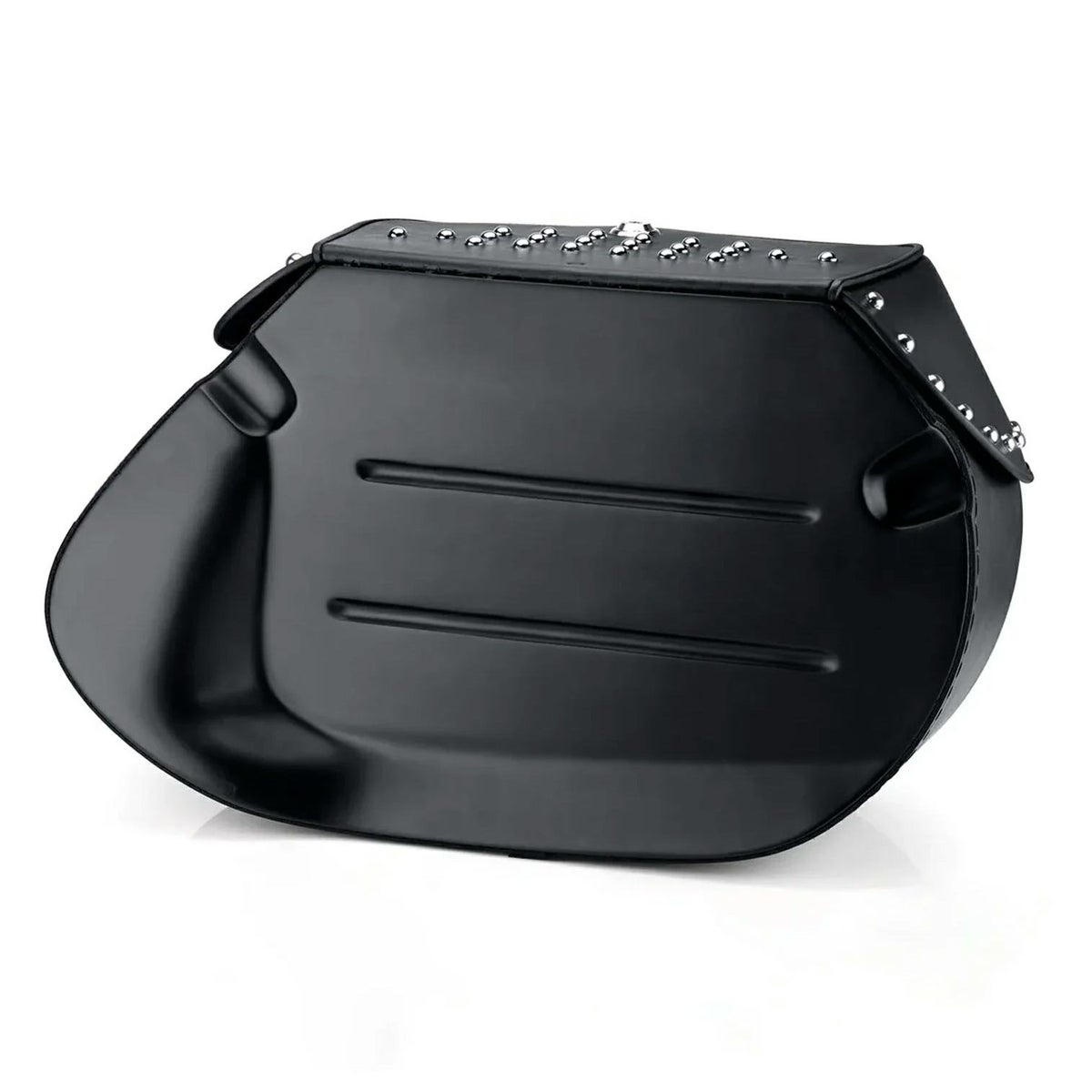 M8 ヘリテイジクラシック Legacy エクストララージ・レザーサドルバッグ 35L (スタッド付)9