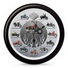 Harley 2011 Bikes with Sounds Wall Clock - 13インチ-01
