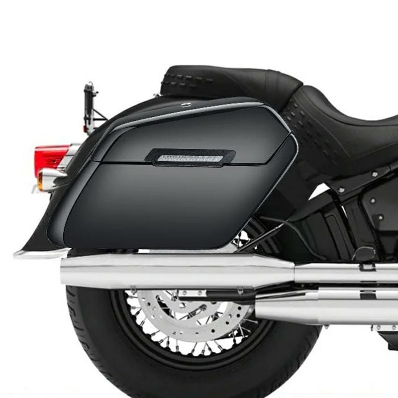 M8 ヘリテイジクラシック Baldur エクストララージ・サドルバッグ 42L (グロスブラック)