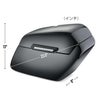M8 ヘリテイジクラシック Baldur エクストララージ・サドルバッグ 42L (グロスブラック)3