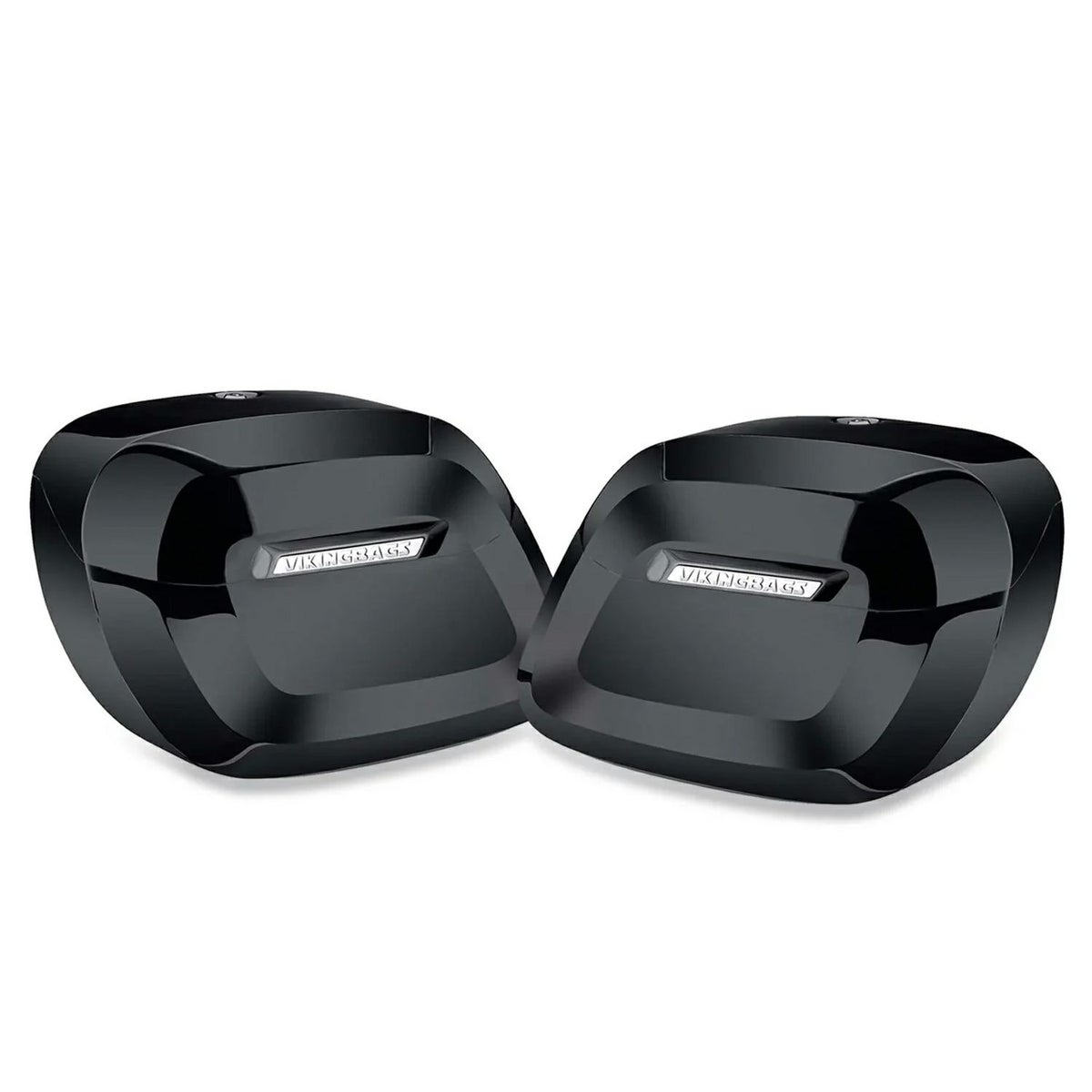 M8 ヘリテイジクラシック Lamellar Raven エクストララージ・サドルバッグ 40L (グロスブラック)4