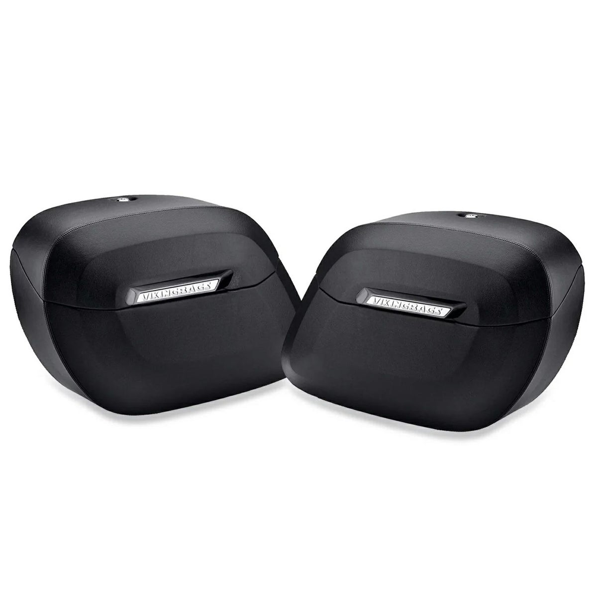 M8 ヘリテイジクラシック Lamellar Raven エクストララージ・サドルバッグ 40L (レザーラップ)4