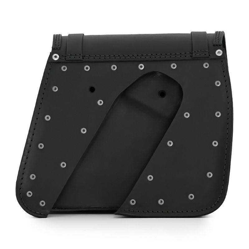  エンズクオイオ Sporty レザーサドルバッグ (ブラック)10