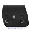  エンズクオイオ Sporty レザーサドルバッグ (ブラック)19