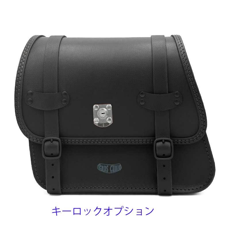 エンズクオイオ Rev Sporty レザーサドルバッグ (型押しレザー)13