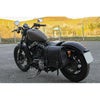 エンズクオイオ Sporty レザーサドルバッグ (ダークブラウン)7