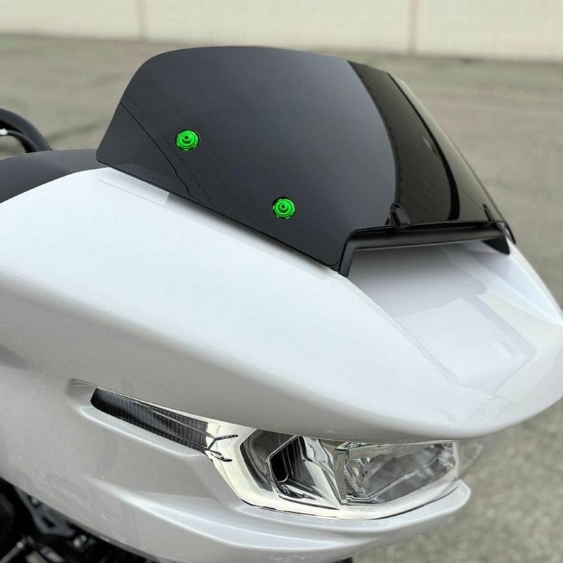 2024年以降 FLTRX/SE ウィンドシールドボルト グリーン HOGWORKZ 