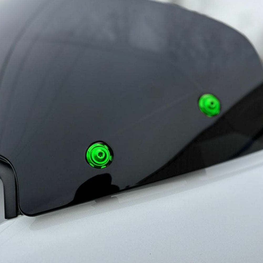 2024年以降 FLTRX/SE ウィンドシールドボルト グリーン HOGWORKZ 