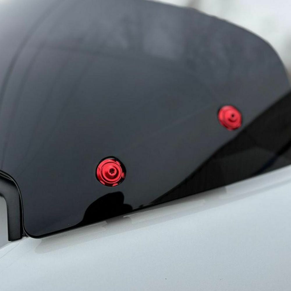 2024年以降 FLTRX/SE ウィンドシールドボルト レッド HOGWORKZ 