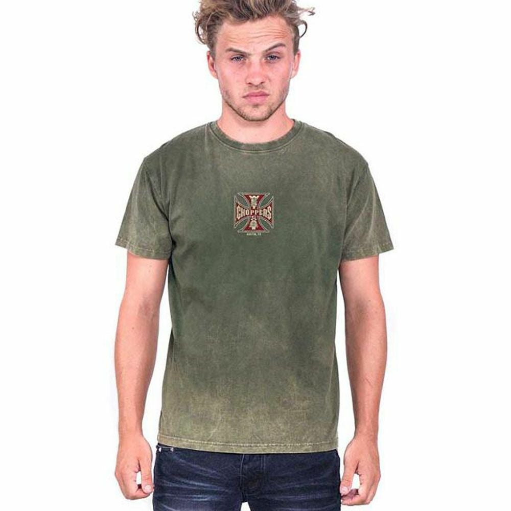 ヴィンテージTシャツ グリーンウォッシュ WEST COAST CHOPPERS 