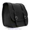 エンズクオイオ Little Boogie Targa レザーサドルバッグ 26.5L (ブラック)15