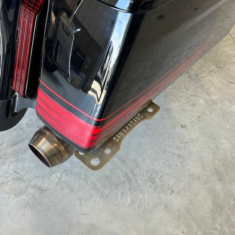 2024以降 ロードグライド、ストリートグライド サドルバッグアーマー ステンレス Siouxicide Choppers 