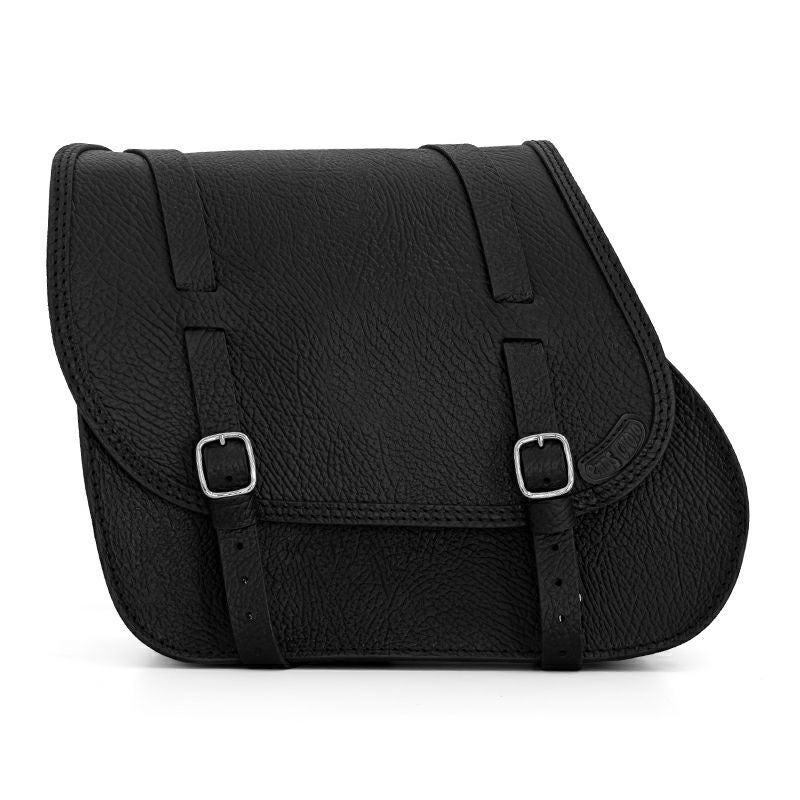 エンズクオイオ Little Boogie レザーサドルバッグ 29L (リンクルレザー)