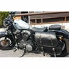 エンズクオイオ Little Boogie レザーサドルバッグ 29L (リンクルレザー)7