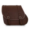 エンズクオイオ Little Boogie レザーサドルバッグ 29L (ダークブラウン)4