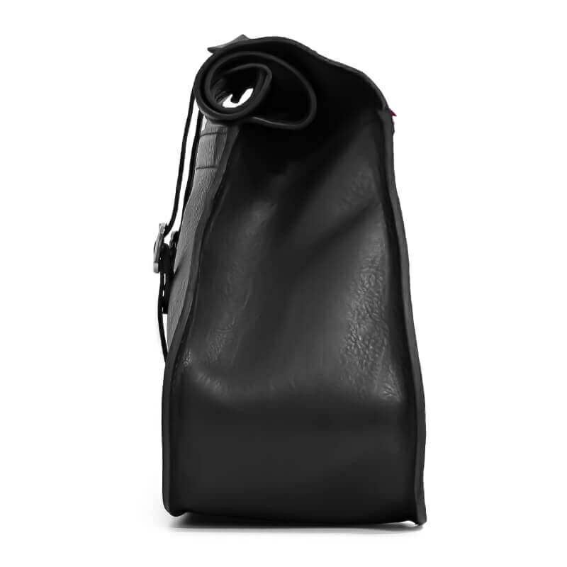 エンズクオイオ Roll Little Boogie レザーサドルバッグ (ブラック)9