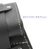 エンズクオイオ Roll Sporty レザーサドルバッグ (ブラック)8