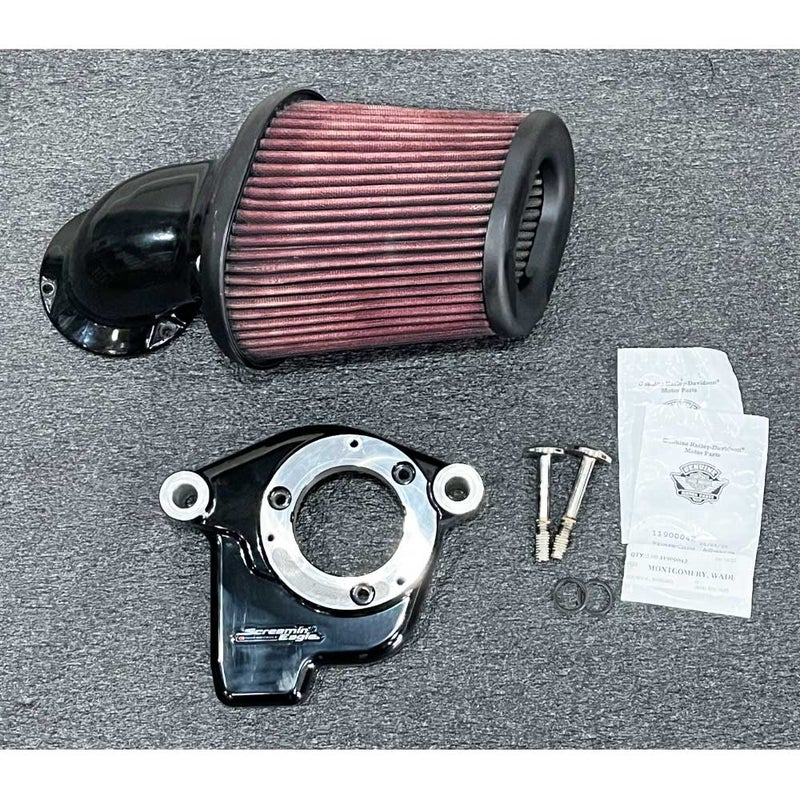 スクリーミンイーグル ヘビーブリーザー・エクストリーム・エアクリーナー　グロスブラック 