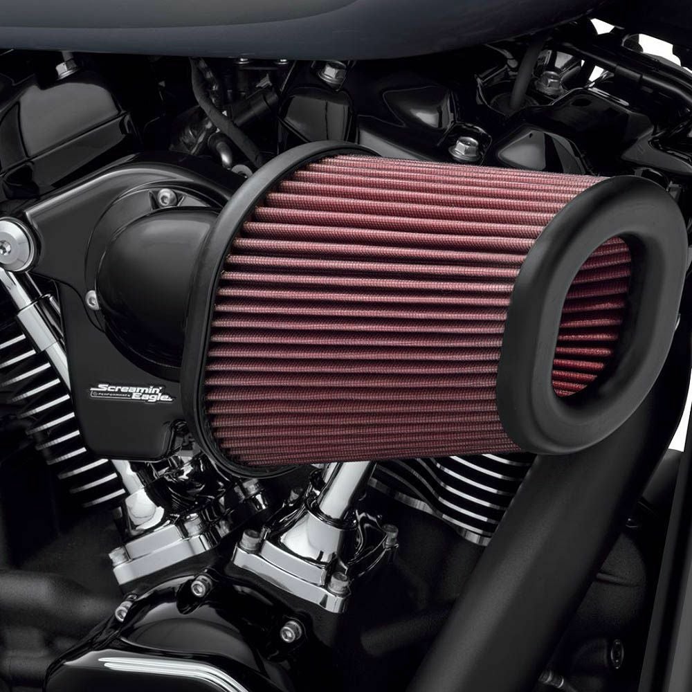 スクリーミンイーグル ヘビーブリーザー・エクストリーム・エアクリーナー　グロスブラック 