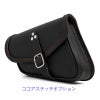 エンズクオイオ Mambo レザーサドルバッグ 4L (ブラック)13