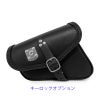 エンズクオイオ Mambo レザーサドルバッグ 4L (ブラック)15
