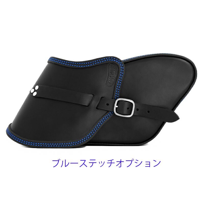 エンズクオイオ Swing レザーサドルバッグ 4.8L (ブラック)13